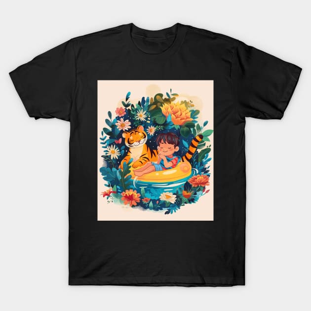 Calvin and Hobbes Wishful Worlds T-Shirt by Thunder Lighthouse